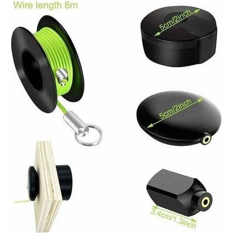 Tire Fil Magnetique-Electrique Puller For Outils Et Testeurs Passe Fil Aimant Tire Fil MagnéTique Tire fils d'électricien (1/3)
