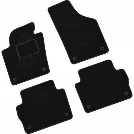 Tapis de sol en velours pour Seat Alhambra 2 II (2010-2020) - Tapis de voiture B (1/5)
