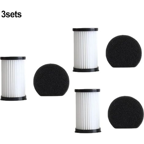 Set mit 3 Ersatzfiltern für den Akitas AK585K V8 Staubsauger, passend für Zubehör des Akitas 585K Staubsaugers, waschbar und wiederverwendbar (1/5)