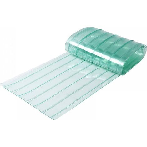 Rideaux en PVC transparents, antistatiques, coupe-vent, étanches à la poussière, faciles à installer (1/4)