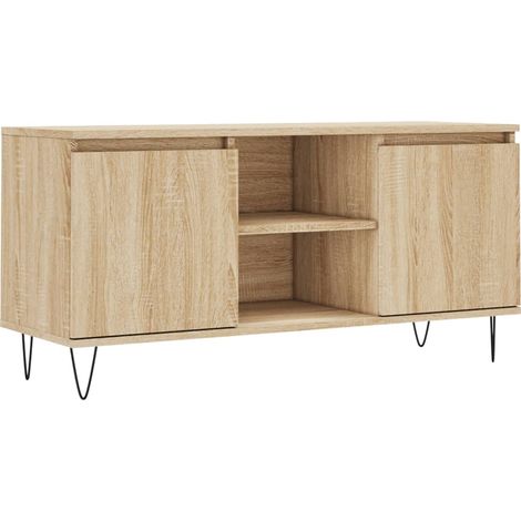 Maison Exclusive - TV-Schrank Sonoma-Eiche 104x35x50 cm Holzwerks