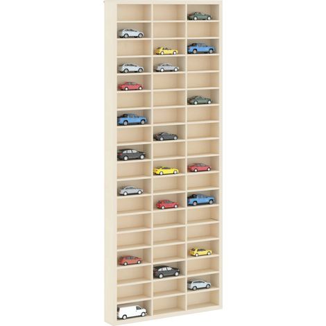 Maison Exclusive - Wanddisplay-Case mit Regal Beige 30 x 4,5 x 75