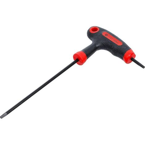 Tournevis Profil T Torx T10 - Poignée en T Ergonomique - Précision et Confort d Utilisation, Acier - D-Work (1/5)