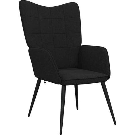 Maison Exclusive - Relaxsessel Schwarz Stoff