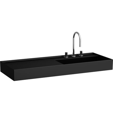 LAUFEN Kartell lavabo, encastré, tablette à gauche, 2 trous pour (1/4)