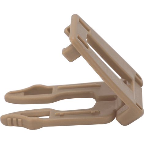 Lot de 10 clips de sangle Molle multifonction amovibles pour sac à dos, boucles de connexion (Kaki) (1/5)