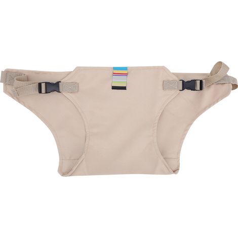 Sangle réglable pour chaise haute bébé - Harnais de sécurité portable pour repas - Fixation pratique bébé et enfant - Couleur kaki (1/5)