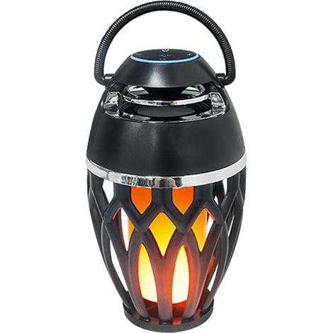 Lampe LED avec haut-parleur intégré, lampe de table, veilleuse Bluetooth portable pour intérieur/extérieur, stéréo Bluetooth. (1/5)