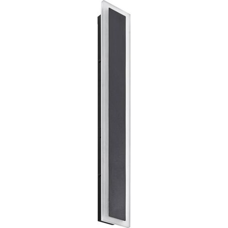 LED-vägglampa utomhus "Ilora" aus rostfritt stål von Lucande