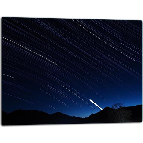 Planche à découper en verre 52x40 étoiles (1/5)