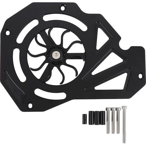 Grille radiateur moto aluminium style réservoir – Remplacement ADV PCX 160 noir, protection (1/5)