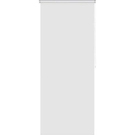 Store enrouleur de douche, 80x240 cm, blanc. (1/5)