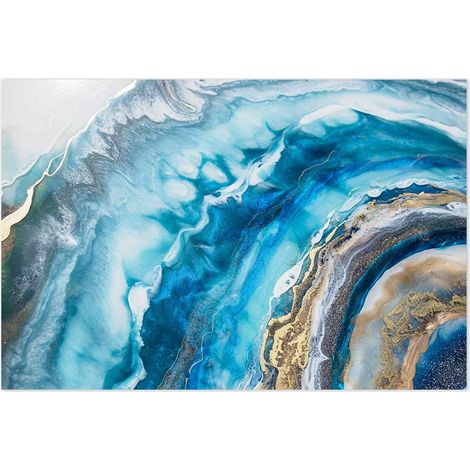 Affiche Bleu d'or - 60x40cm - made in France (1/5)