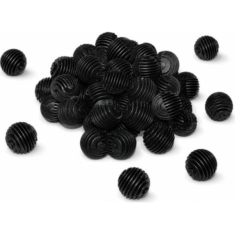 SunSun Ersatzteil für HW-302 Aquarium Außenfilter - Bio Balls 40 Stück Ø 28 mm, Biokugeln für Auqariumfilter, Aquariumzubehör Filterkugeln als Filtermedium (1/5)