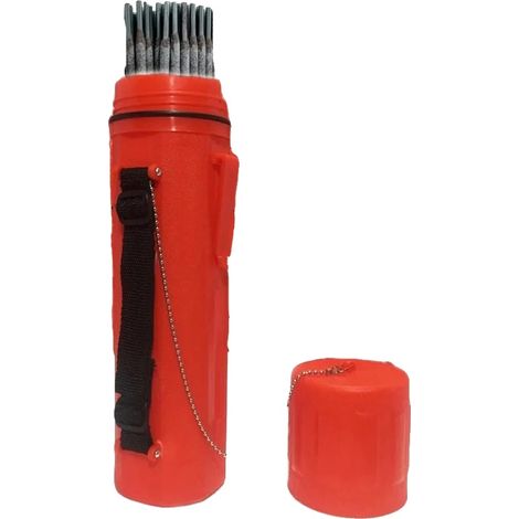 Almacenamiento de electrodos de soldadura, protección contra la humedad, construcción duradera, sin enchufe. (1/5)