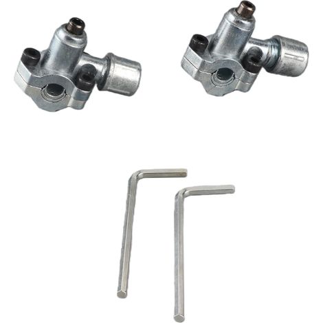 Ortviai Robinets de perçage pour climatisation automobile – 2 pièces, compatibles Ø ext. 1/4", 5/16", 3/8", pour R12/R22
