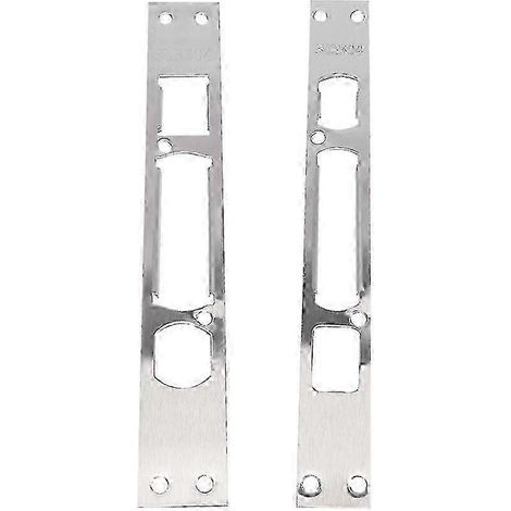 Loquet de porte en acier inoxydable, verrou de portail durable avec conception à fente intelligente, installation facile pour portes, portails, armoires, 1 pièce (1/2)