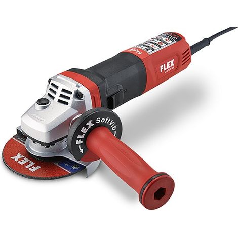 Flex – Meuleuse d'angle 1700W frein Ø125mm – Moteur haute résistance – Démarrage doux – 4m câble – 447625 - LB 17-11 (1/4)