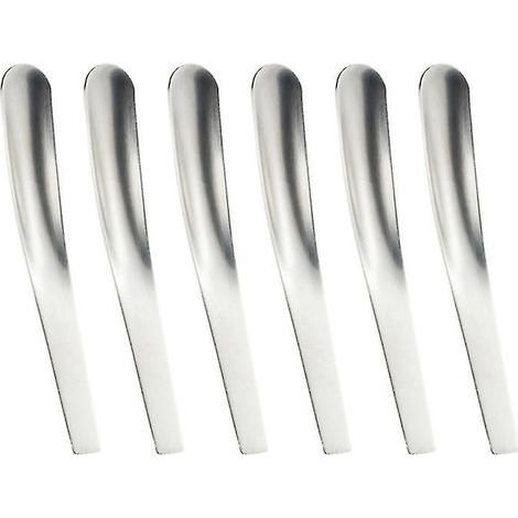 Set mit 6 Suppenlöffeln aus Edelstahl (1/3)