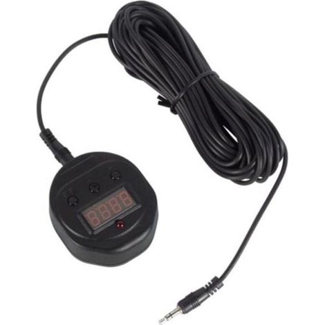 Compteur LED - 4 Chiffres - Pour Détecteur De Mouvement - Comptage En Temps Réel - Noir - 1 Pièce (1/2)