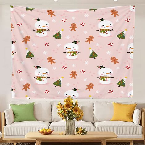 tapisserie bohème murale, tissu de fond pour la décoration intérieure 100x75cm (1/5)