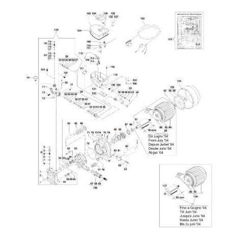 EJE EXCÉNTRICO ORIGINAL EMAK CH00010465