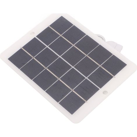Pompe Solaire 3W 5V pour Bassin d'Oiseaux, Fontaine Extérieure Jardin avec Panneau Solaire DC pour Étangs et Paysages