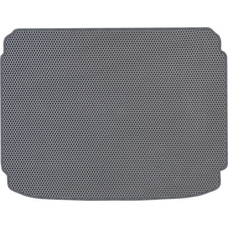 Tapis de coffre en EVA gris pour Peugeot 308 I Berline (2007-2013), revêtement alvéolé (1/5)