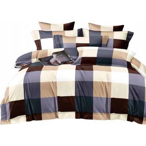 Parure de lit en satin Parylux 2.6, housse de couette 160x200, drap 180x230 (1/5)