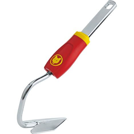 Aireador Wolf Garten BI-M, herramienta de jardinería compacta para airear y mejorar el suelo, diseño ergonómico, fácil de usar, ideal para césped y jardines pequeños.