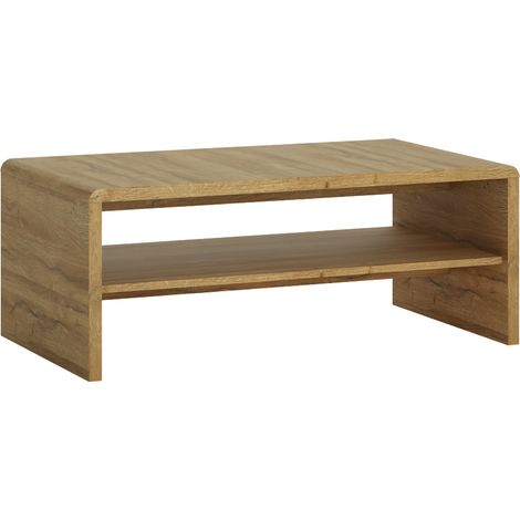 Wohnzimmer Couchtisch in Grandson Eiche Nb. CARIATI-129, B/H/T ca. 100/40/59 cm (1/3)