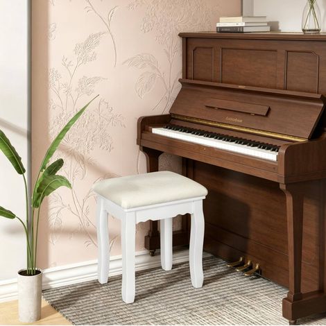 Schuh Hocker,Klavier Hocker,Chic Eitelkeit Hocker,Gepolsterter Dressing Hocker,Schlafzimmer Hocker(nur mit 1Pcs Eitelkeit Hocker) (1/4)