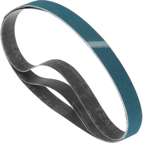 3 Bandes Abrasives 1 x 30 Pouces Grain 120 Zircone Papier Abrasif (1/5)