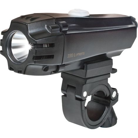 LINTERNA/LUZ LED DELANT.BICI RECARG.220L - EHLIS (1/5)