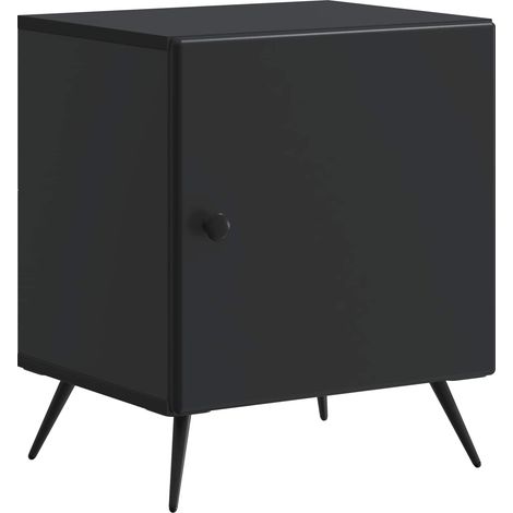 Nachttisch Schwarz 43 x 34,5 x 50 cm Holzwerkstoff vidaXL