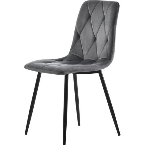 Ensemble salle à manger 5 pièces avec table ronde en MDF imitation marbre et 4 chaises en velours vert avec pieds métalliques dorés (1/5)