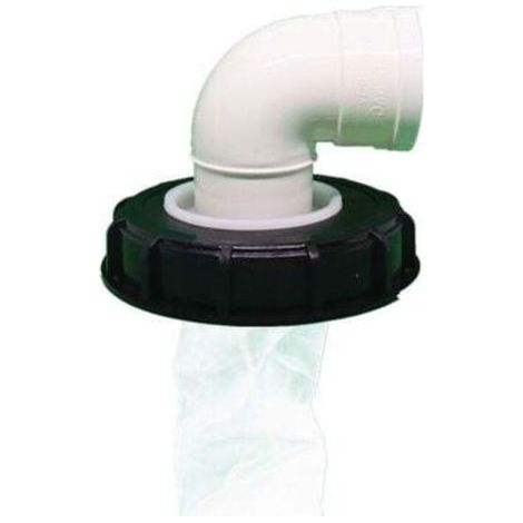 Couvercle de Réservoir IBC avec Filtre en Nylon Lavable pour Réservoir d'eau de Pluie IBC 1000 litres,Filtre À Couvercle IBC Accessoires de Réservoir IBC,Filtre à Eau de Pluie en Nylon(165mm quatre-vi (1/4)