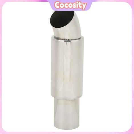 Cocosity Tuyau de silencieux d'échappement de voiture Embout de Silencieux Universel en Acier Inoxydable, 51 X 51 auto collecteur (1/5)