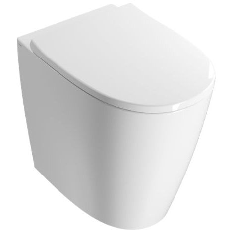 Wc 4All Globo Filomuro 55x37 cm H 48 cm Bianco Lucido (1/5)