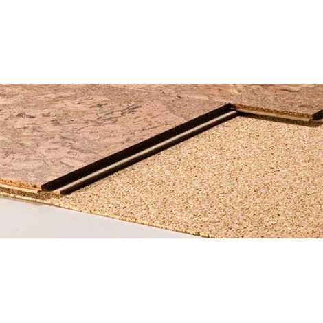Naturasol – Sous-couche en liège 4 mm – Isolation acoustique 19 dB – Pour parquets massifs et flottants – 10 m² par colis