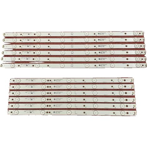 LED-Hintergrundbeleuchtungsstreifen, 1000 mm Länge, 11 LEDs (3V), Kompatibel mit verschiedenen Modellen, Aluminium-Material, Anpassbare Optionen (1/5)