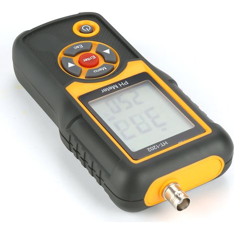Testeur numérique haute précision de qualité de l'eau HT-1202, pH-mètre, mV-mètre et thermomètre 014 pH (1/5)