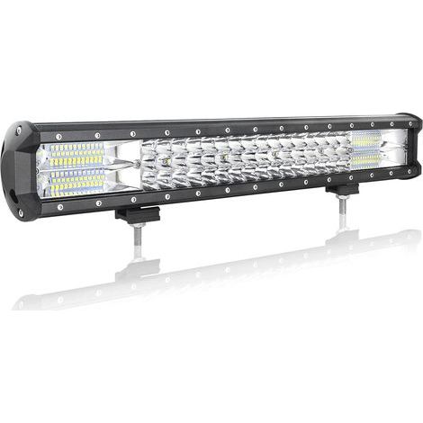 LED-Lichtleiste 288W Dreireihiger Kombinationsstrahl 50,8cm 6000K Für Geländefahrzeuge (1/5)