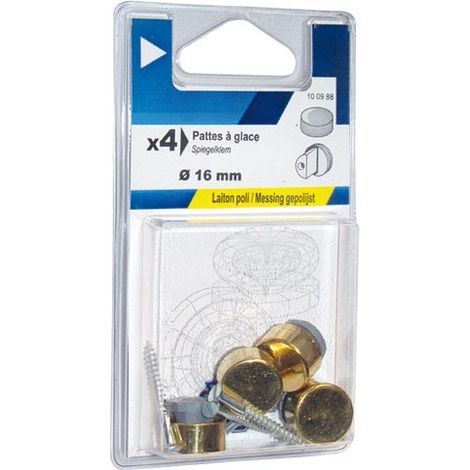 3 Patte à Glace Lait Poli 16mm Sc - Vynex