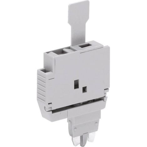 WAGO 2004-911 portafusible gris en poliamida