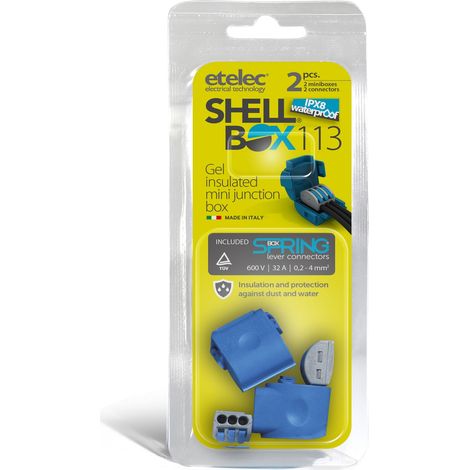 Etelec shellbox 113 (cf 2 pz) mini box&43mor shellbox 1 kv mjb113 (1/2)