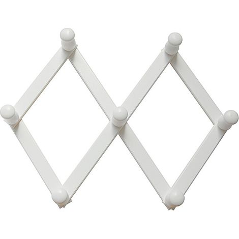 BL APPENDIABITI ESTENSIBILE A 7 GANCI BIANCO Q.TA 2
