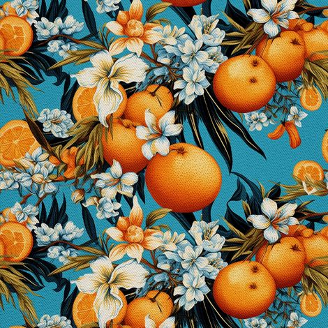Tela decorativa para exteriores Oxford - Motivo frutal DX6832 (1/5)