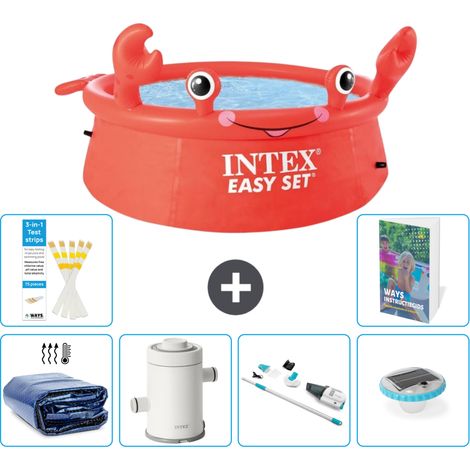 Intex Piscine Easy Set Ronde - Crabe - 183x51 cm - 7-pièces S30 (1/5)