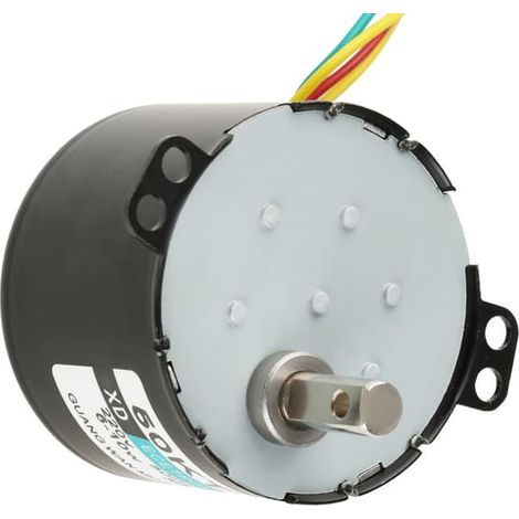 mini moteur synchrone à engrenages réversible AC220V à faible vitesse et couple élevé, 30 tr/min (1/5)